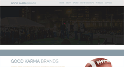 Desktop Screenshot of goodkarmabrands.com